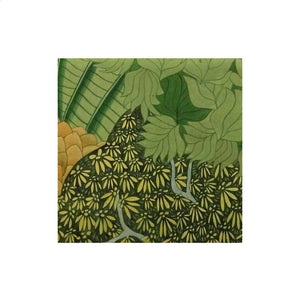 Talking Walls ela jungle single face square scarf jungle