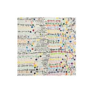 Talking Walls ela pantone single face square scarf pantone