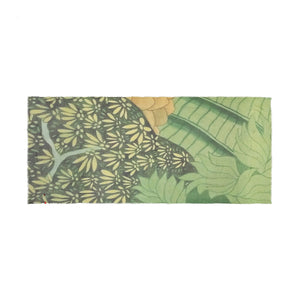 Talking Walls gloria jungle single face square scarf jungle