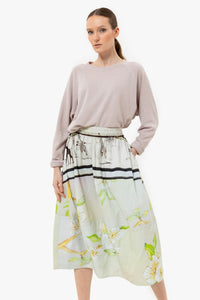 Talking Walls juju Midi Skirt la girafe