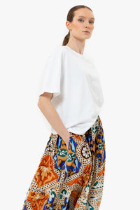 Talking Walls juju Midi Skirt talavera mexicana