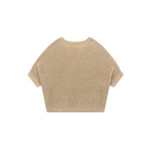 Talking Walls juliette summer sand relaxed jumper summer sand