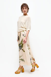 Talking Walls lily vienna spring pleated long skirt vienna spring