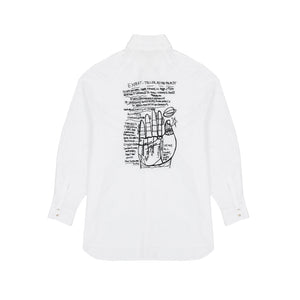 Talking Walls zita hand reader Boyfriend relaxed shirt hand reader