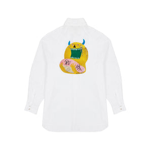 Talking Walls zita monster Boyfriend relaxed shirt monster